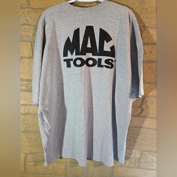 MAC TOOLS Short Sleeve Ash Gray Tee Shirt Men's Size 3XL - Picture 6 of 6